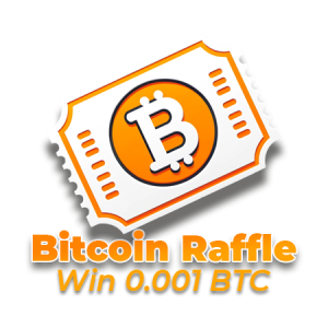 Bitcoin Raffle Win 0.001 Bitcoin